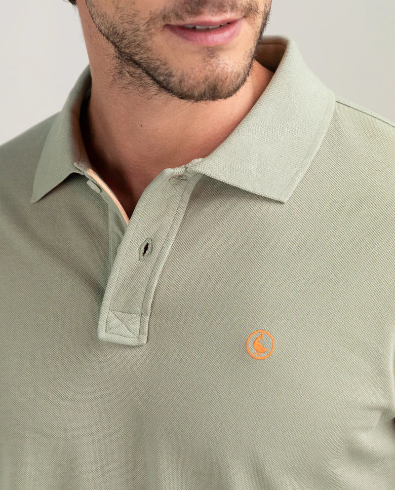 Polo Pique Garment Dyed