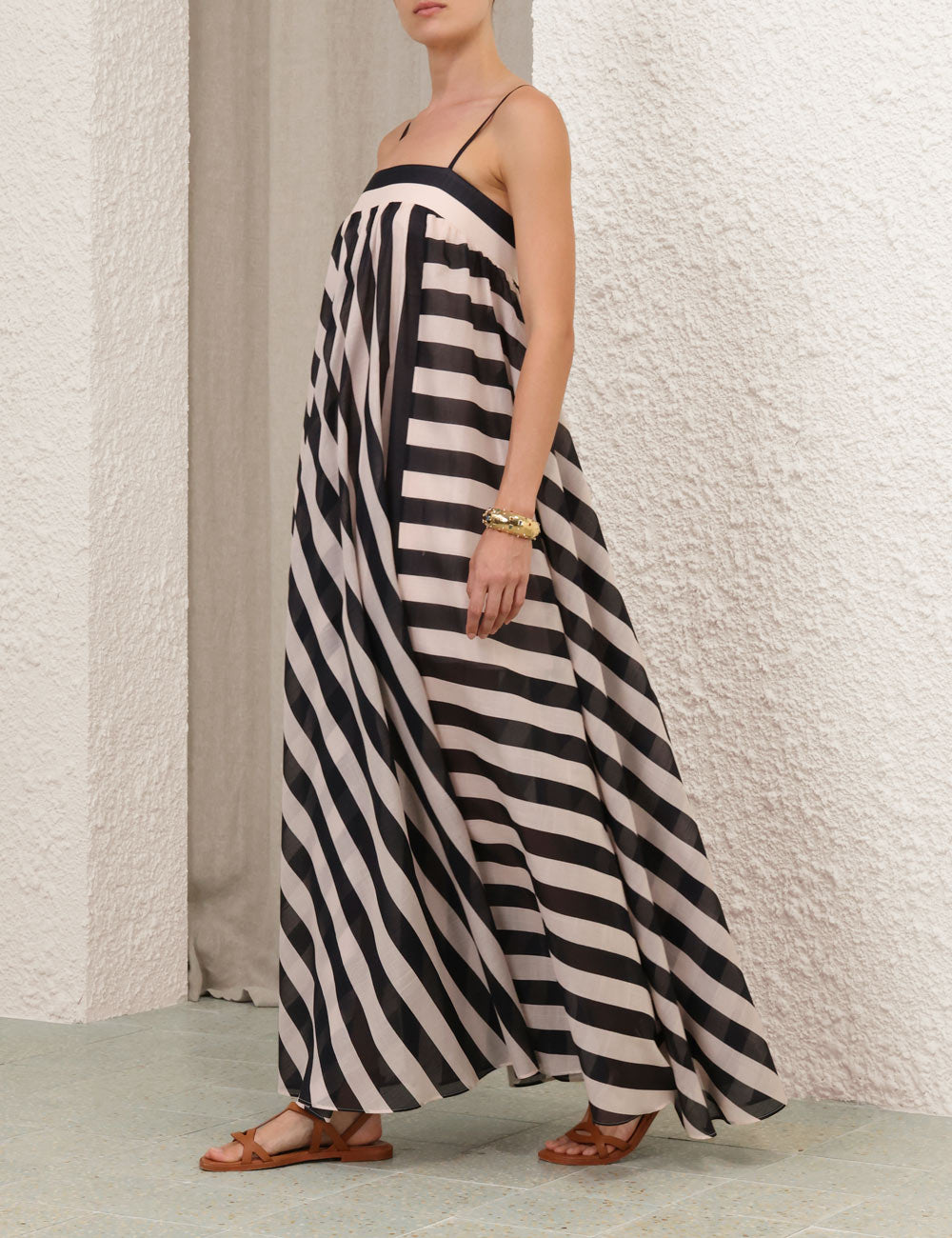 Maxi Vestido Maxine Stripe