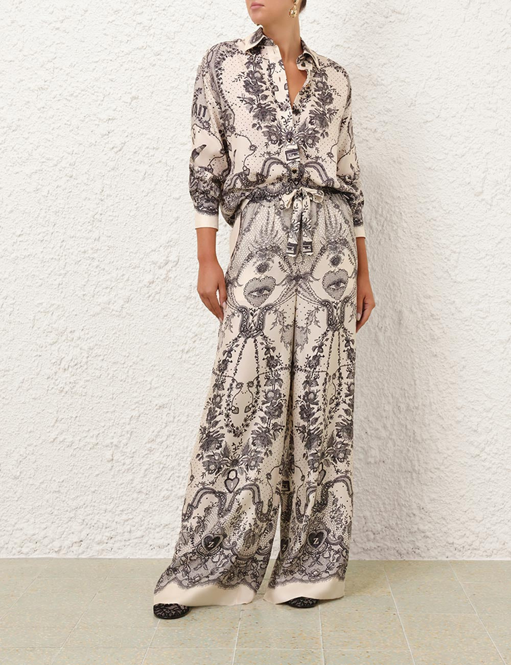 Pantalon Crush Draw Waist
