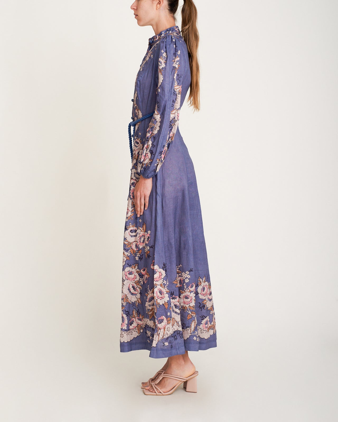 Midi Vestido Vitali Long Billow