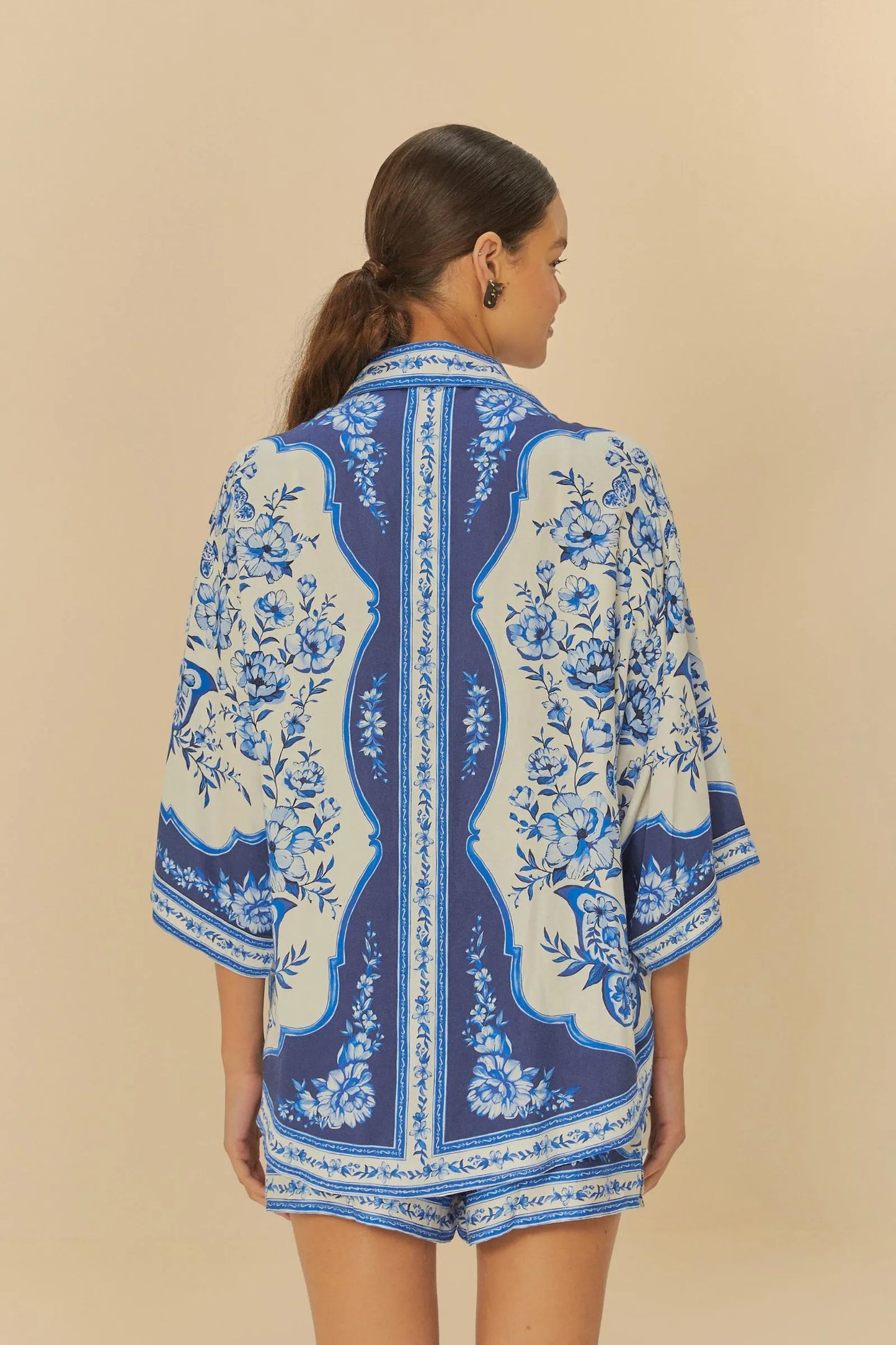Camisa Jardin Porcelana