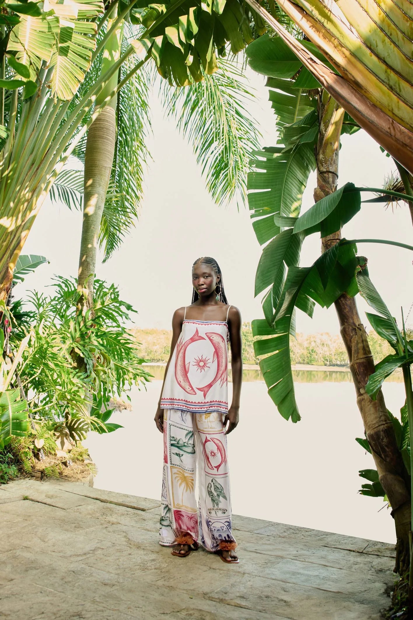 Pantalon Palazzo Brasil Vintage