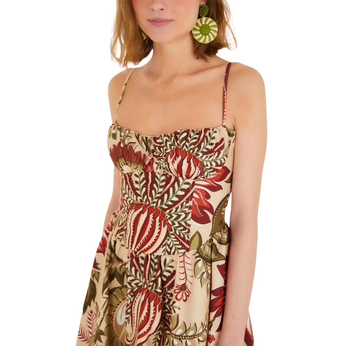 Mini Vestido Floral Ligia