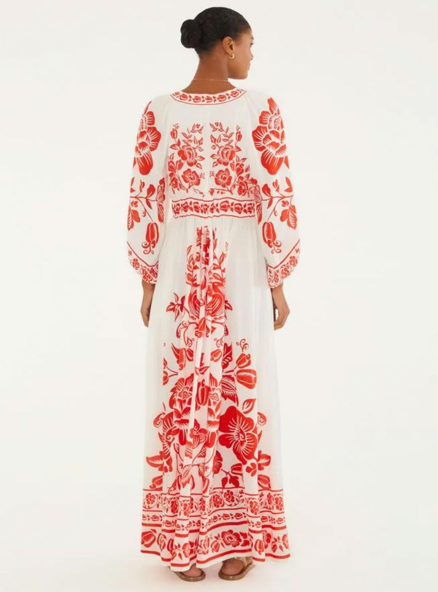 Maxi Vestido Noite De Passaro