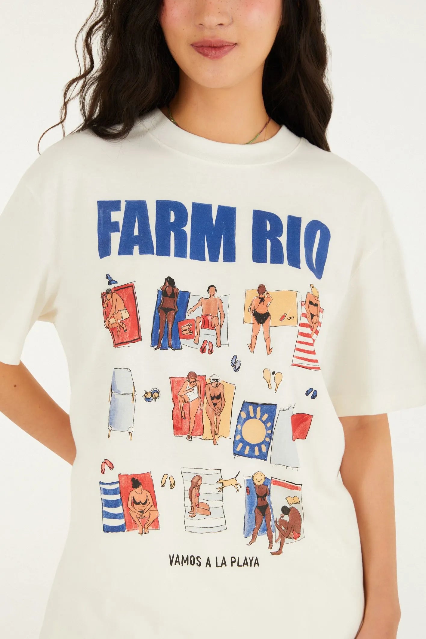 T-Shirt Media Playa Farm Rio