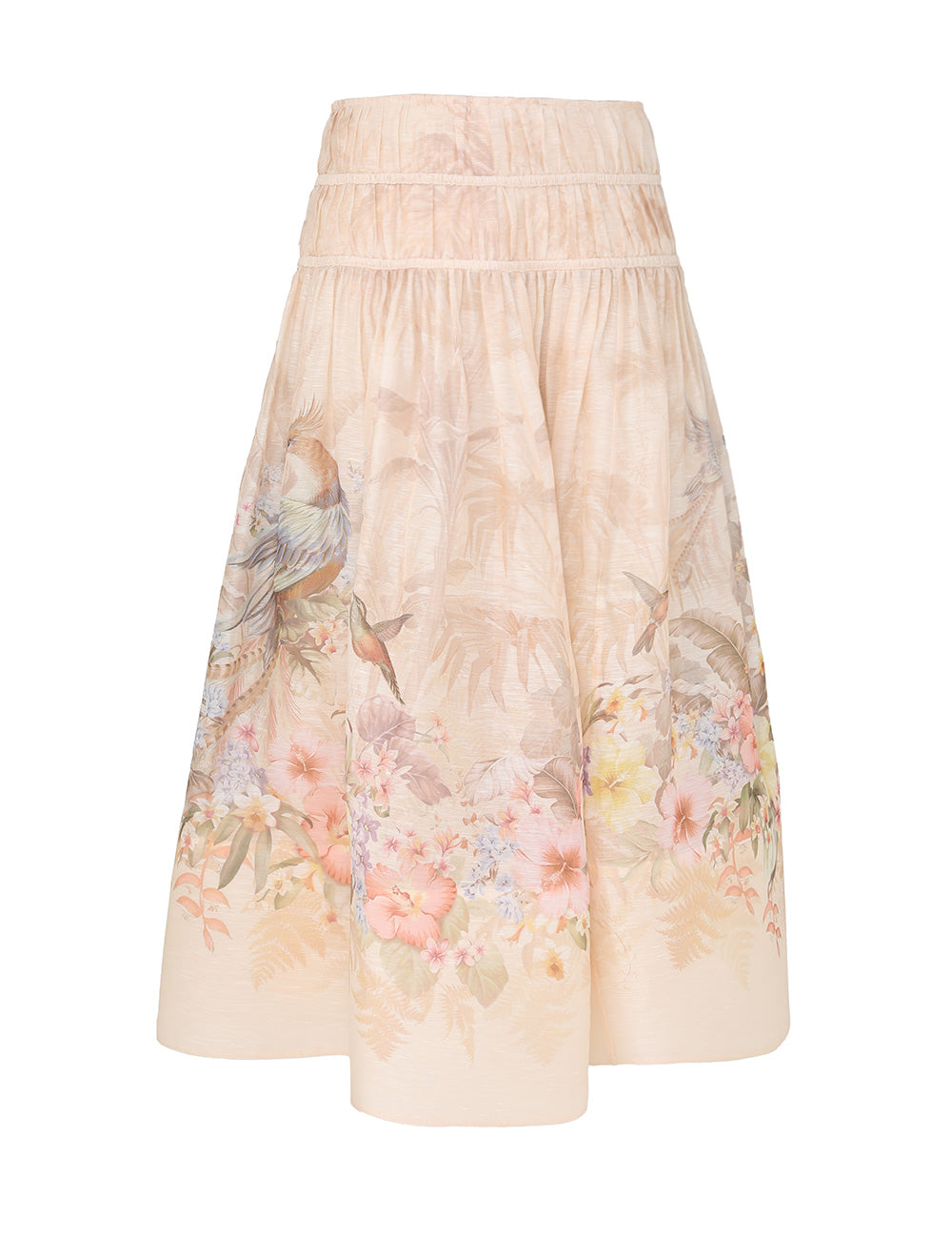 Midi Falda Illuminate Drawn