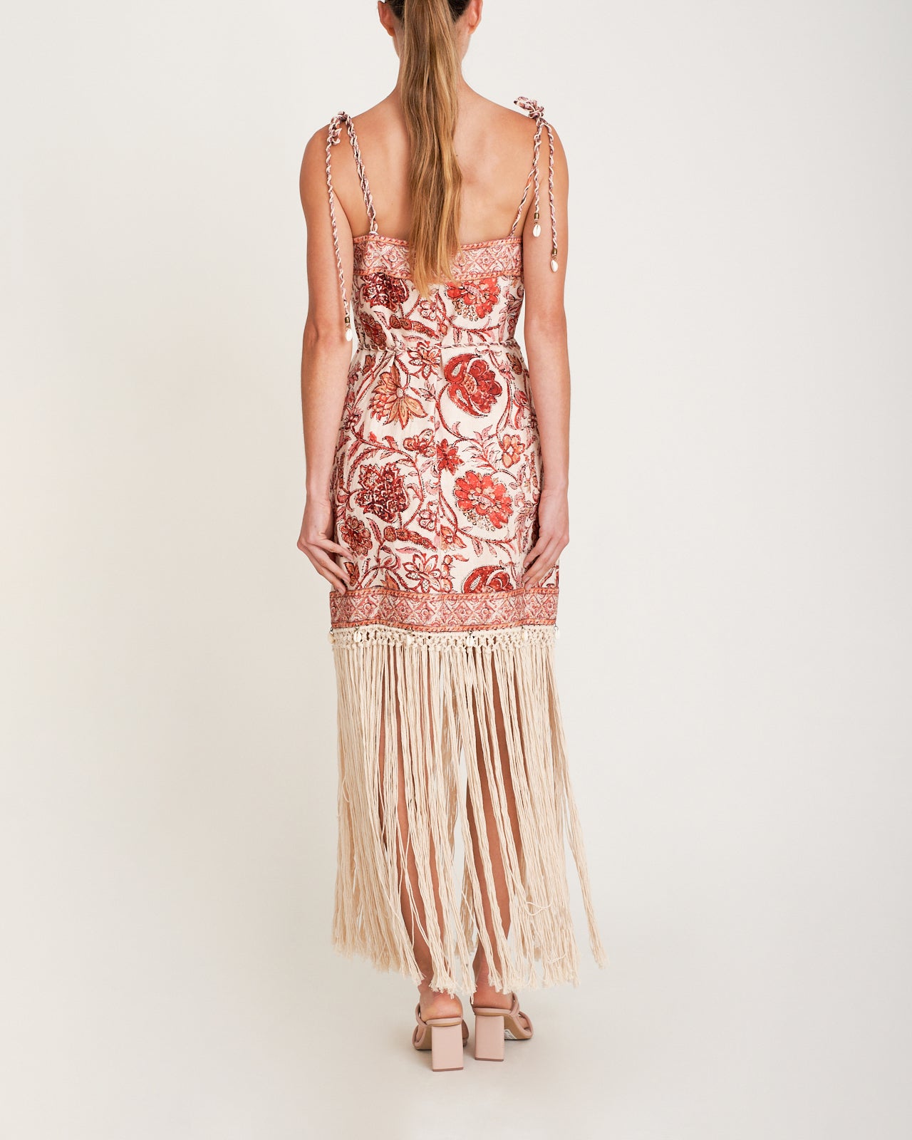 Maxi Vestido Vitali Fringe