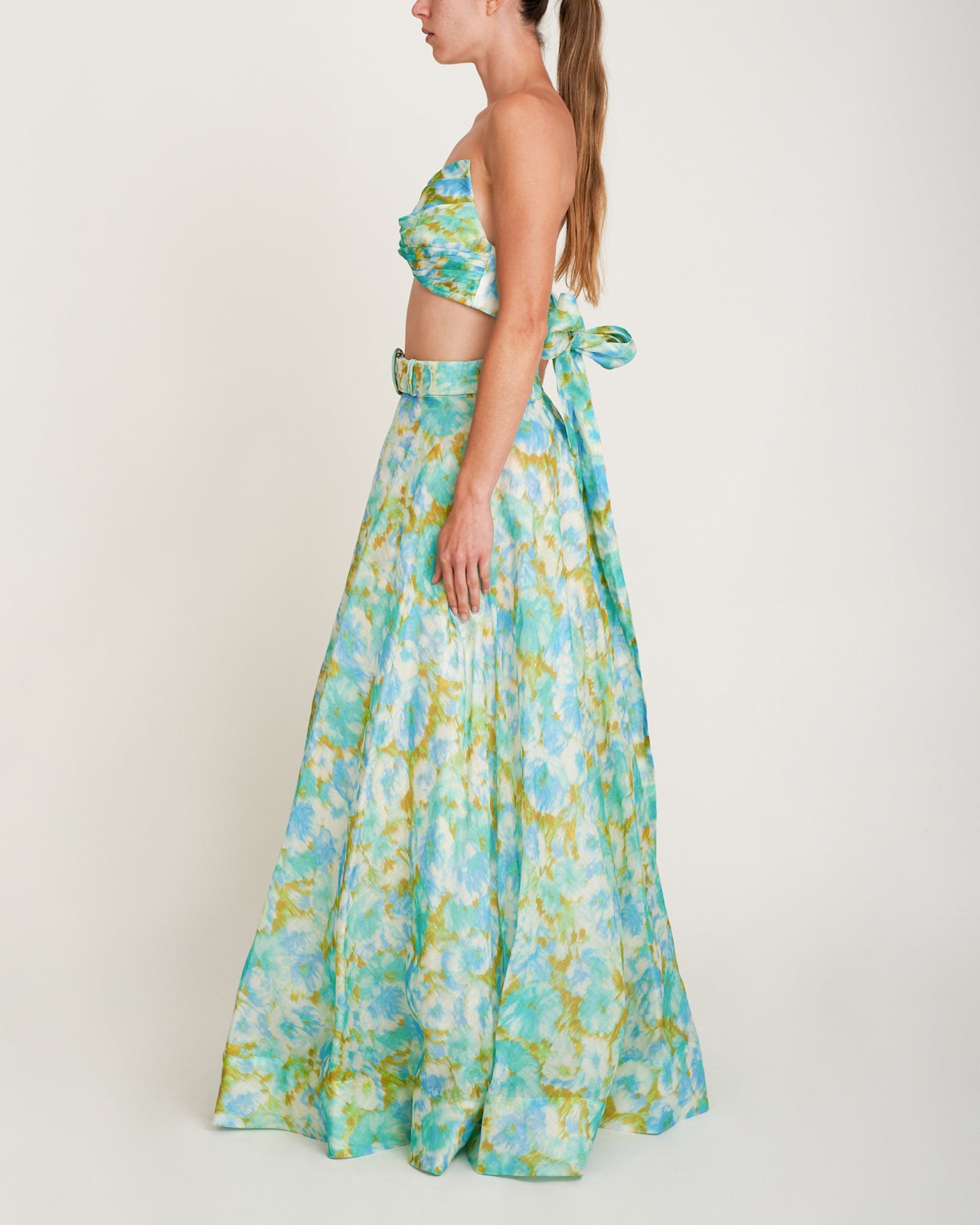 Maxi Falda High Tide Ikat