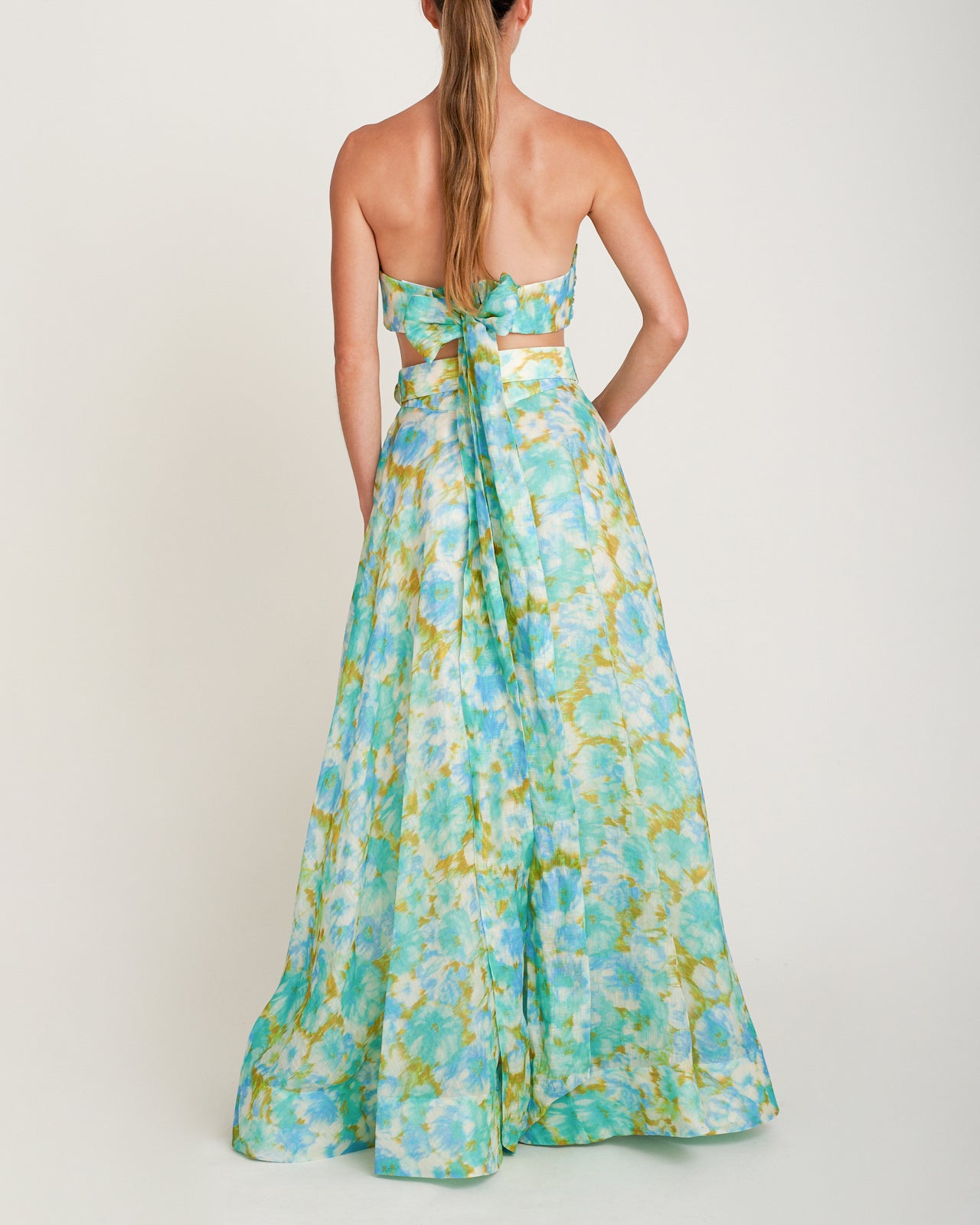 Maxi Falda High Tide Ikat