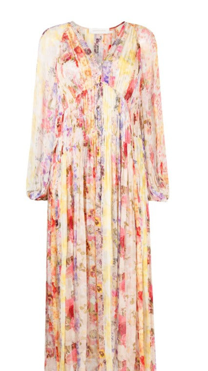Midi Vestido Wonderland Floral