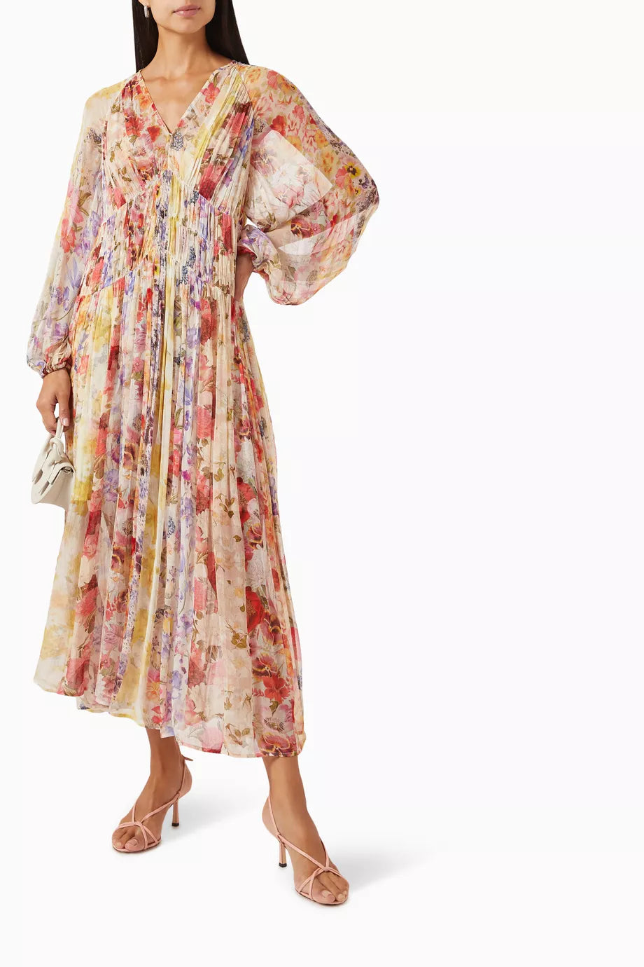 Midi Vestido Wonderland Floral