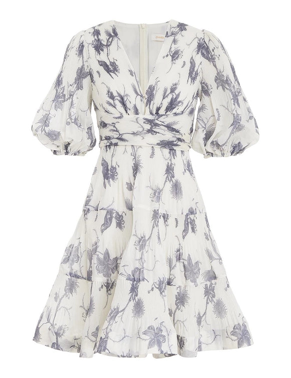 Mini Vestido Pleated