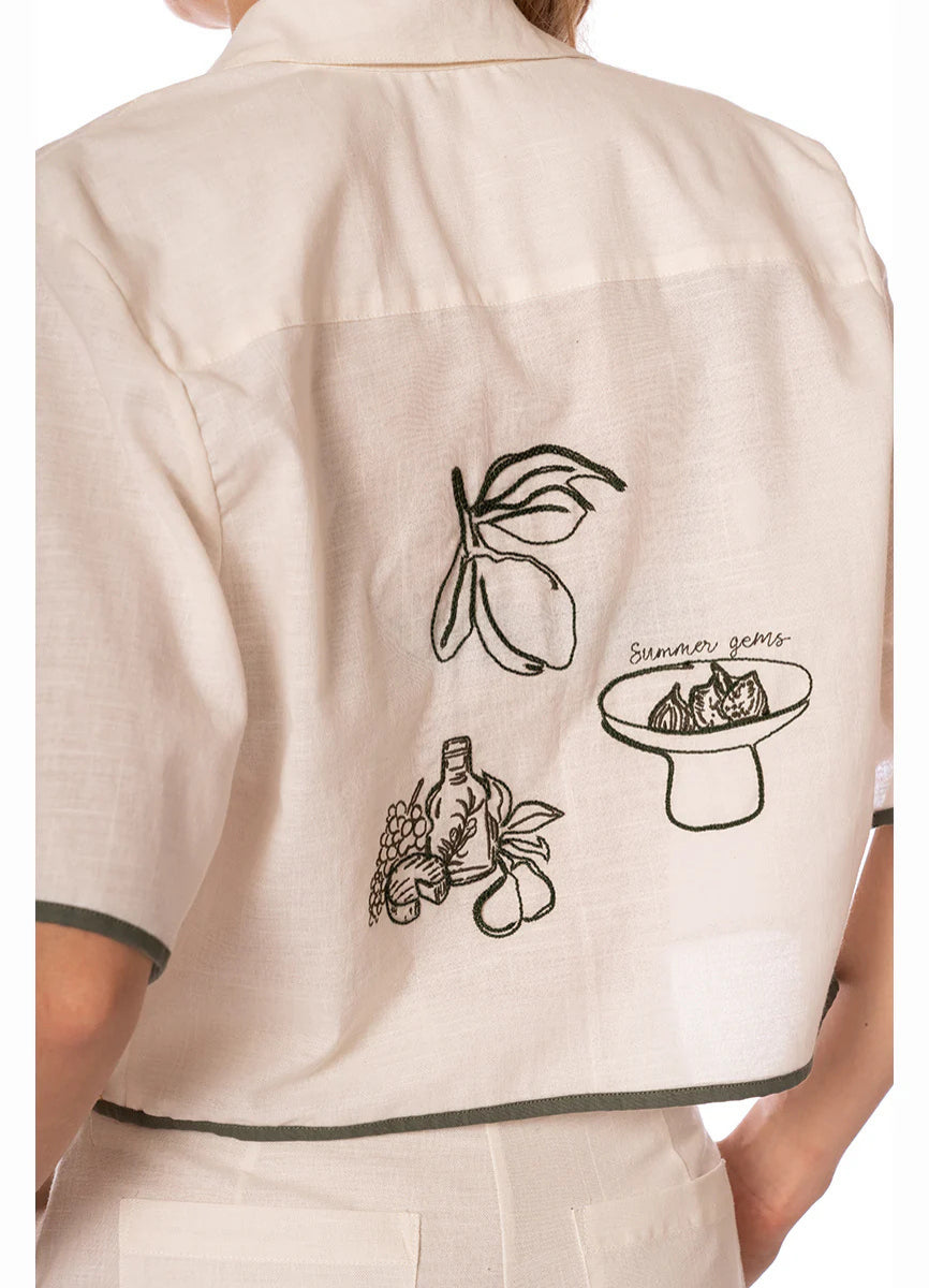 Camisa Sage Dunes Alya