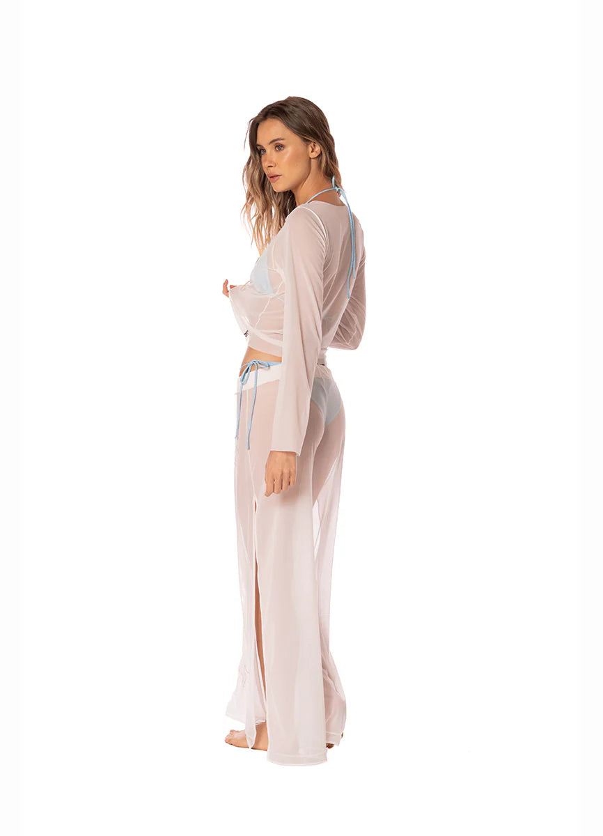 Pantalon Creta Solid Crystal Shore