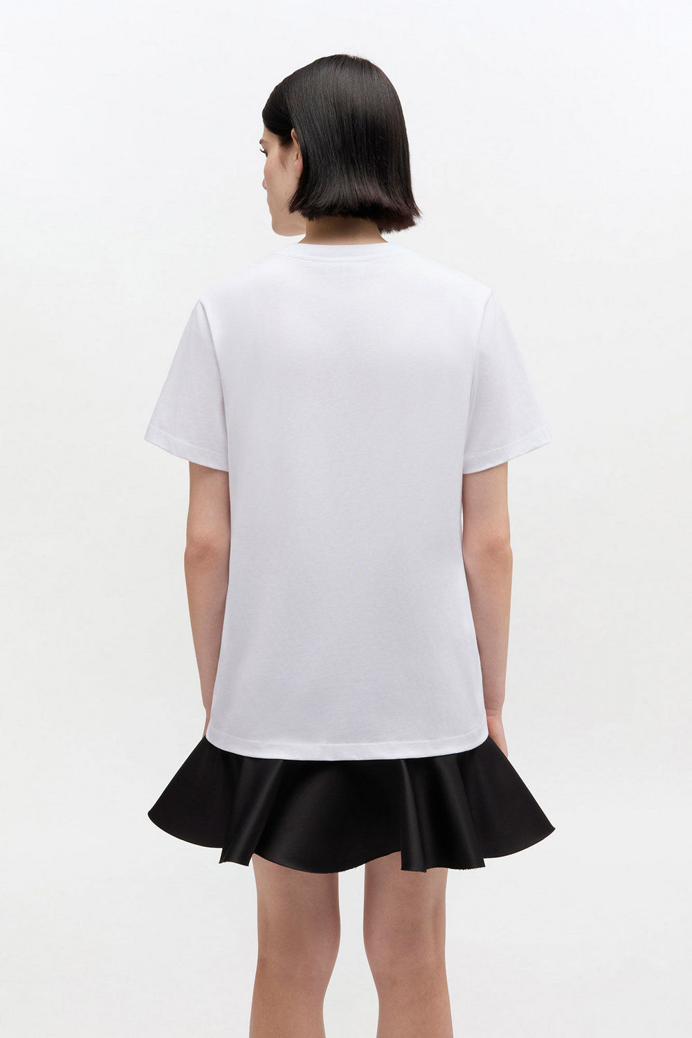 T-Shirt Basic Cotton Boots Print