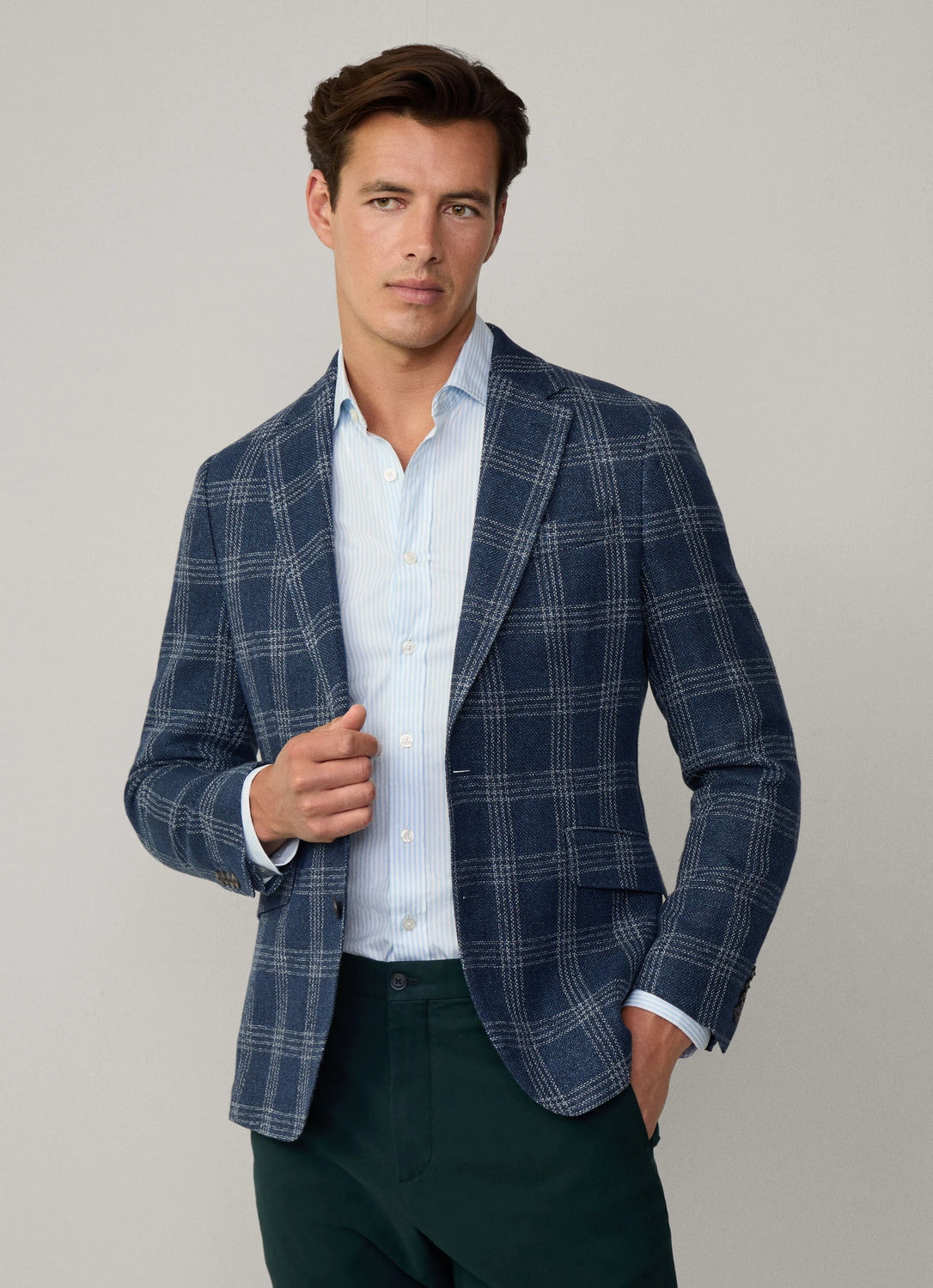 Blazer Delave Mesh Check