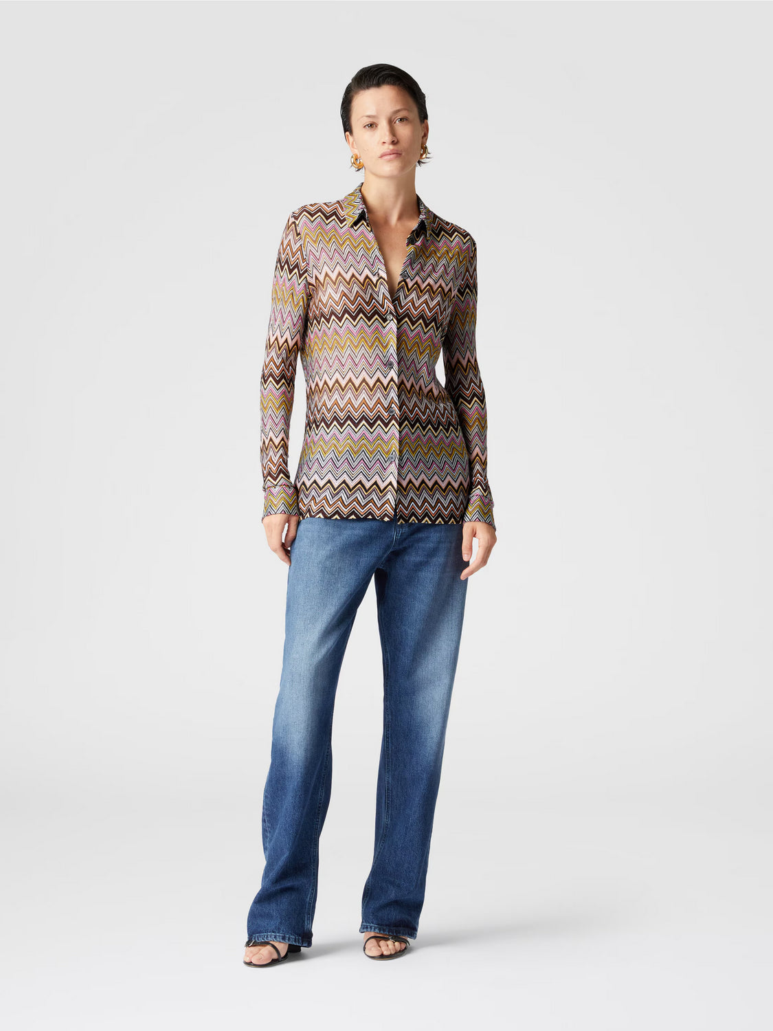 Camisa Long Sleeve Shirt Multicolor