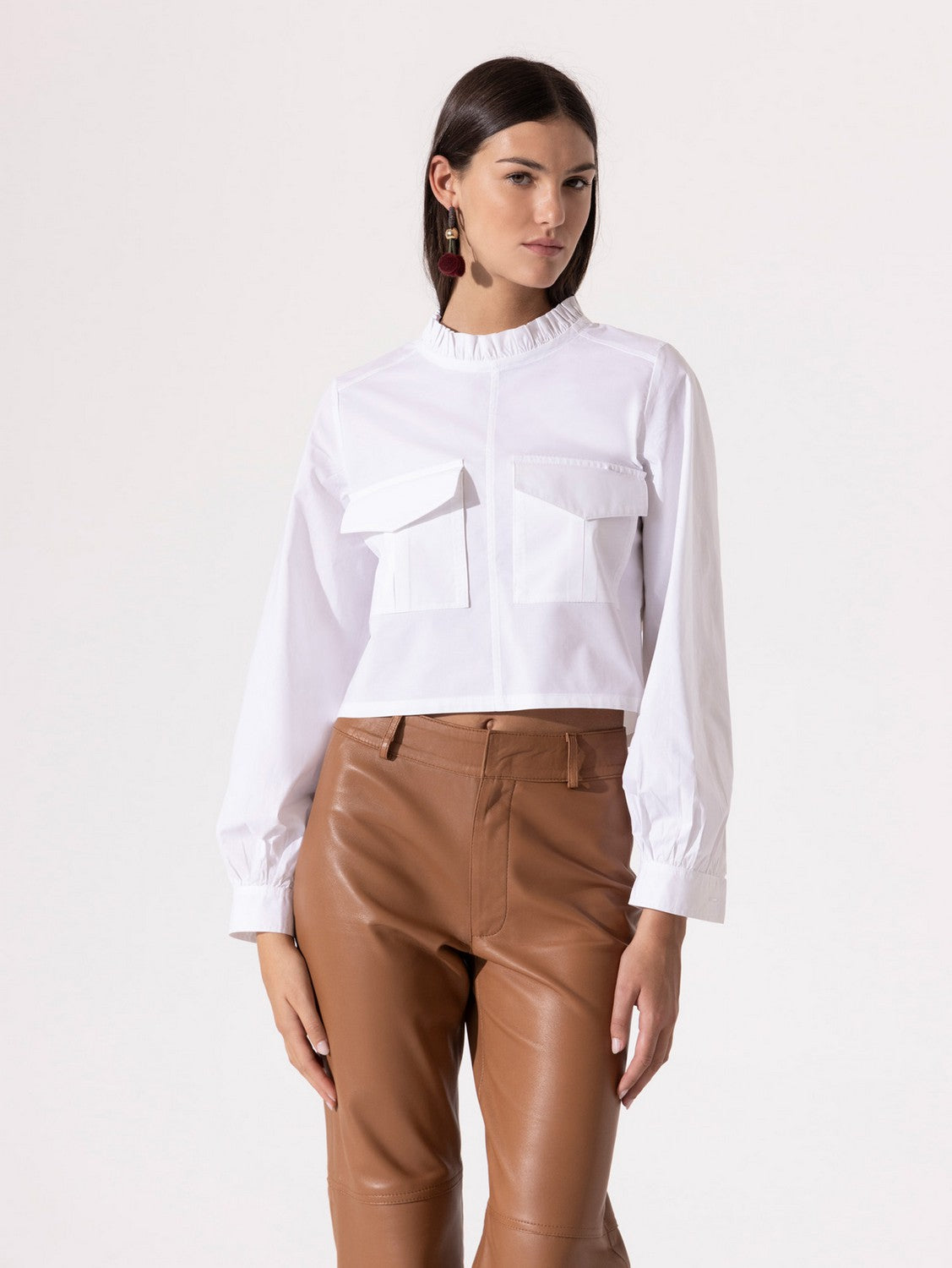 Camisa Justina Blanco