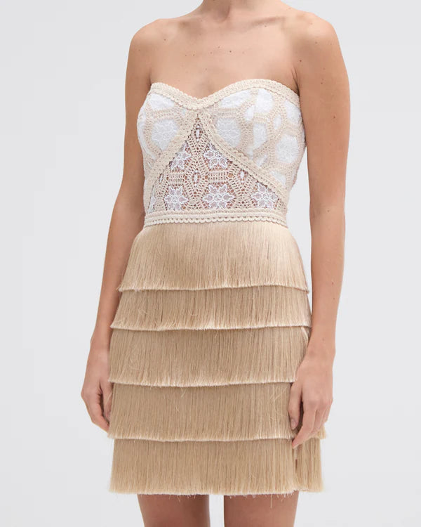 Mini Vestido Crochet