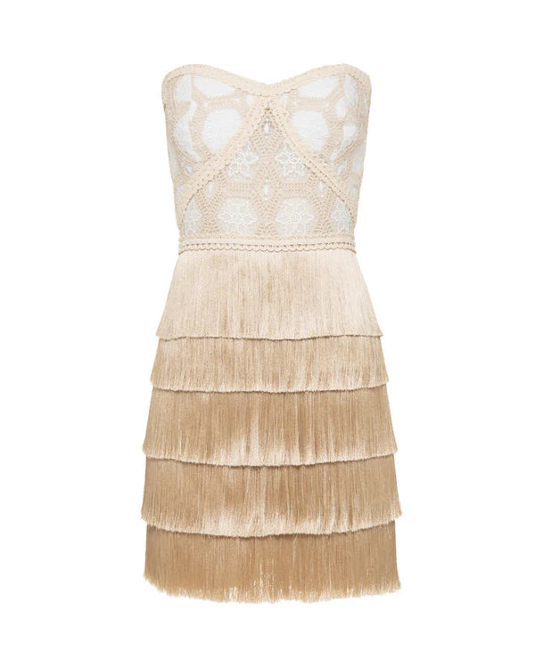 Mini Vestido Crochet