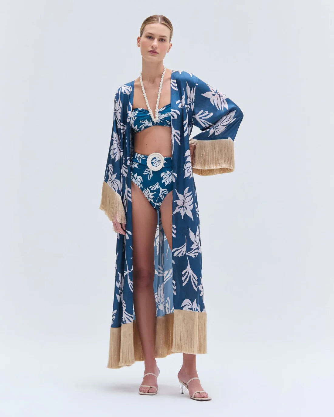 Madi Vestido Con Flecos De Alcachofa