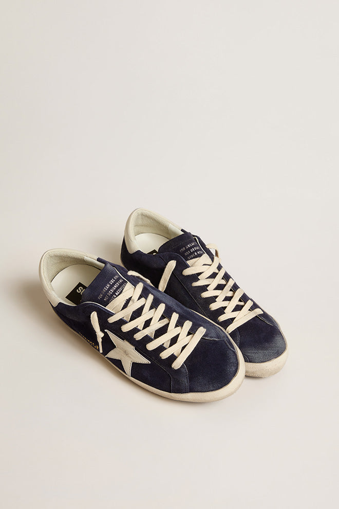 Zapatillas Golden Goose Super Star Suede Upper Leather Hombre