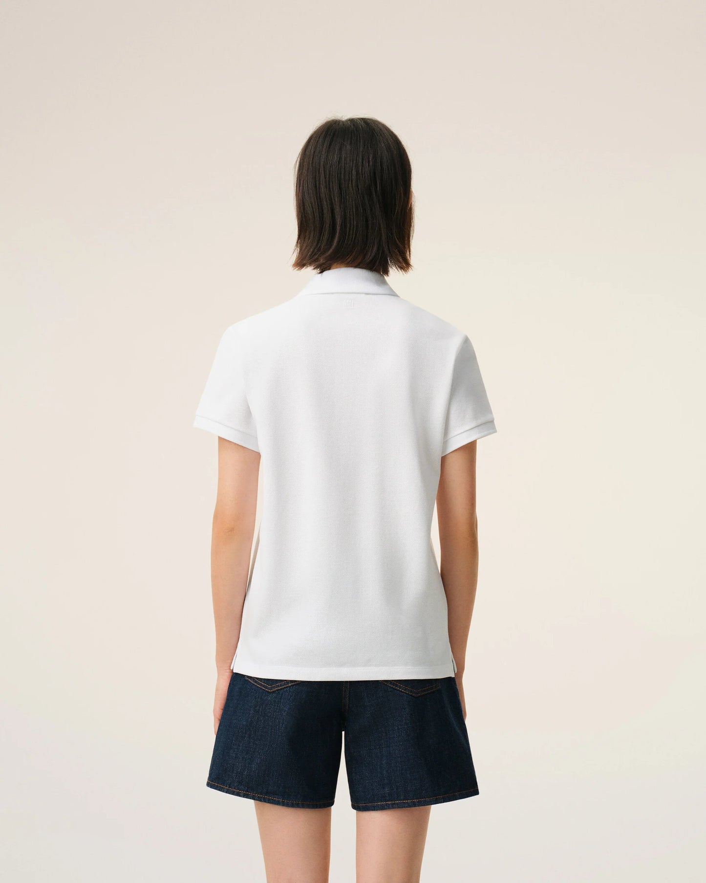 Polo De Algodón Negro Ami De Coeur Unisex