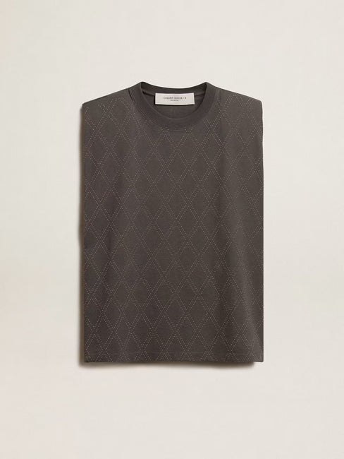 T-Shirt Golden Goose Journey Sleeveless Mujer