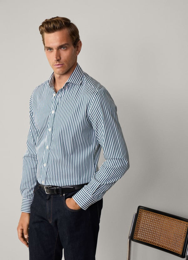 Camisa Two Tone Stripe