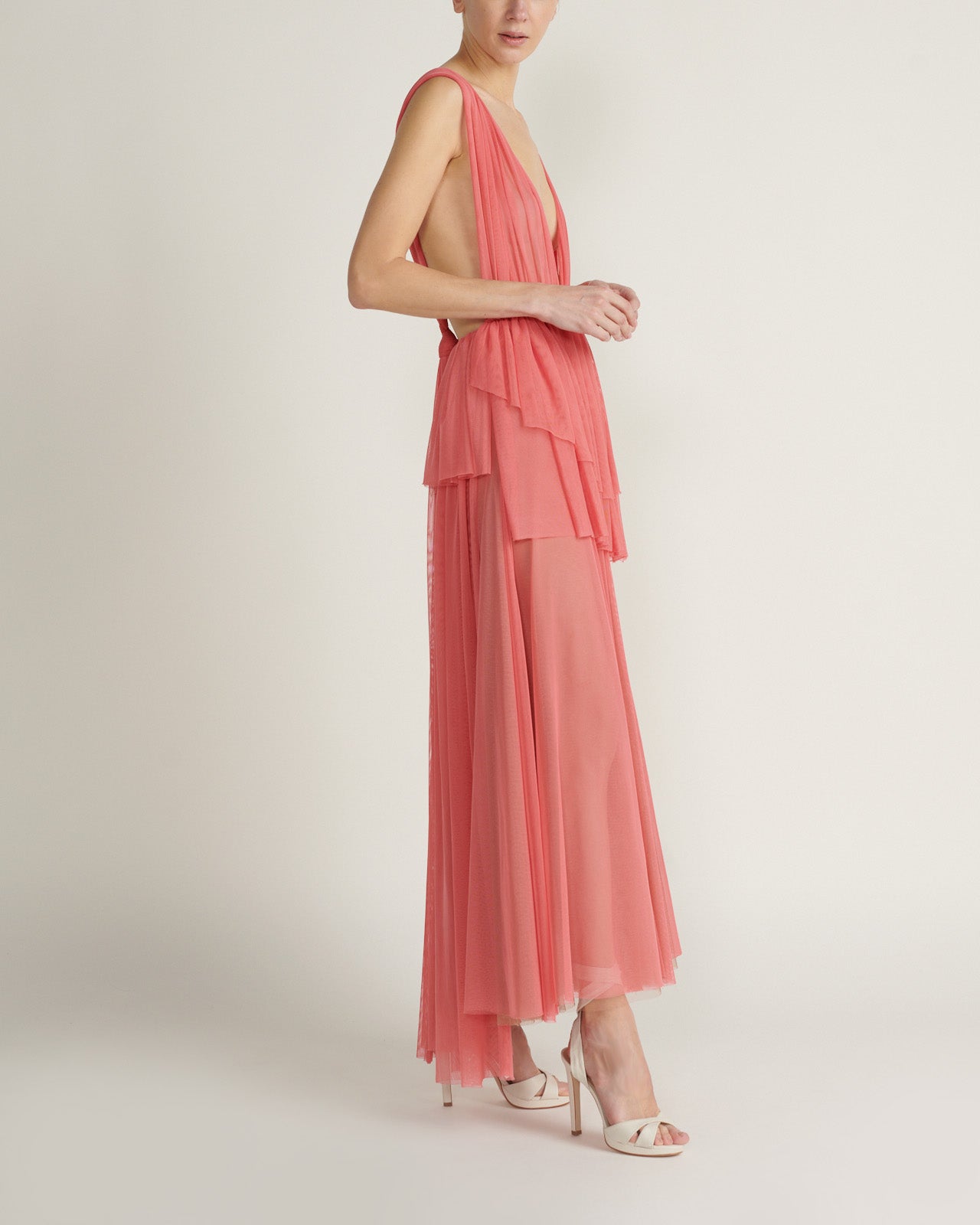 Midi Vestido Salome Malva Edition