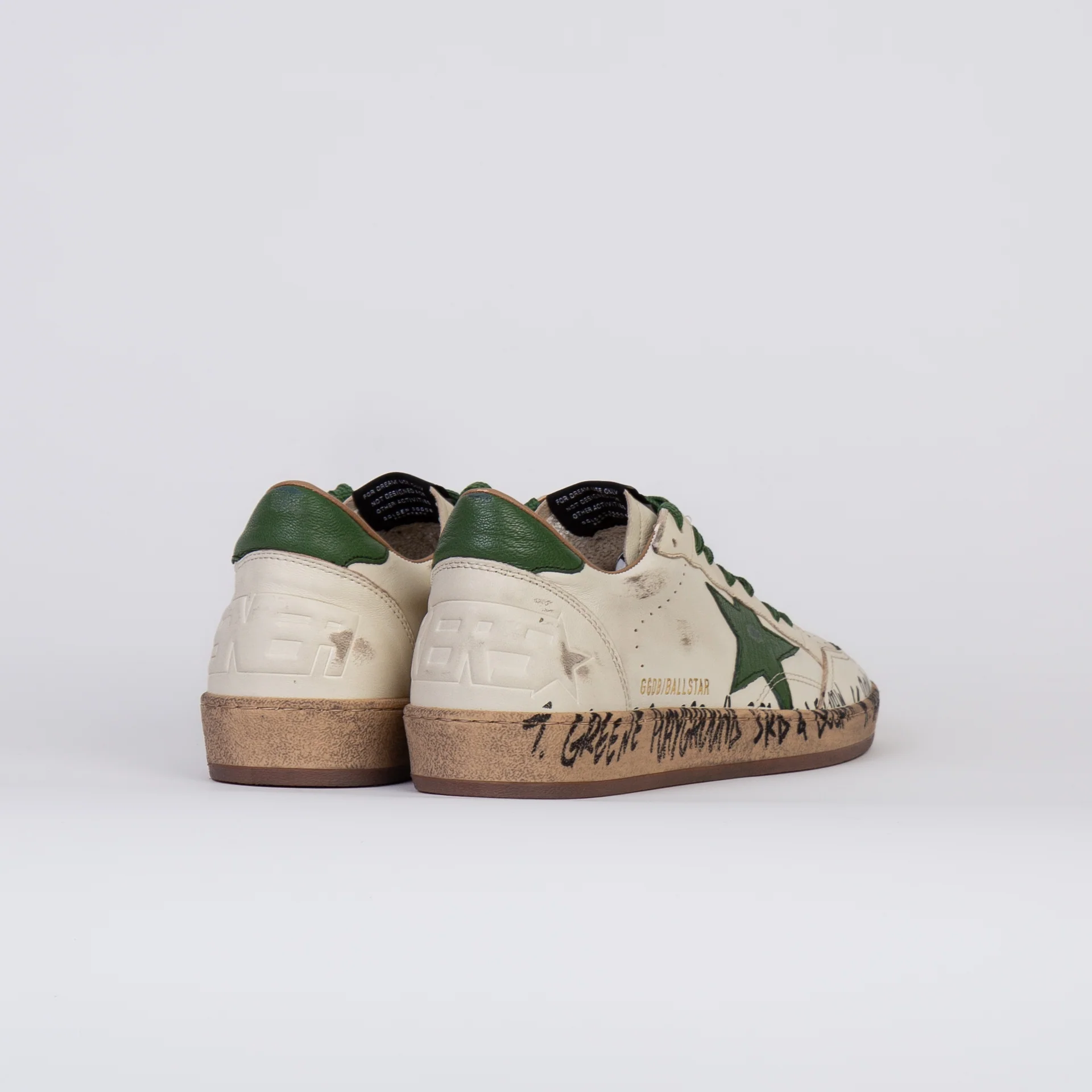 Zapatillas Golden Goose Ballstar Star And Heel Nappa Hombre