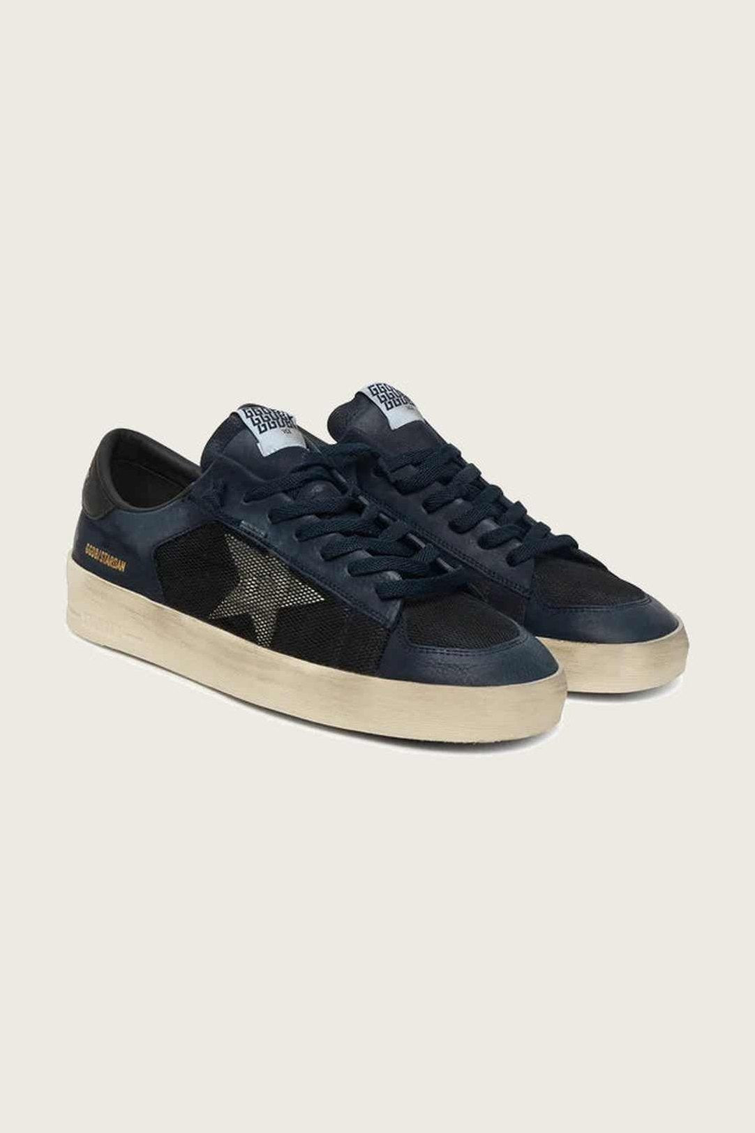 Zapatillas Golden Goose Stardan Suede Leather Mesh Hombre