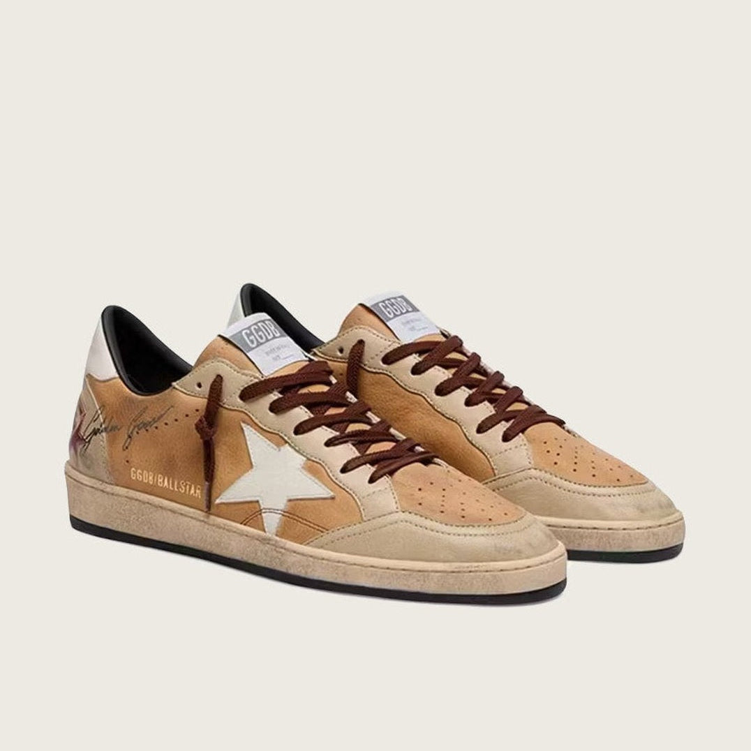 Zapatillas Golden Goose Ballstar Nabuk Leather Star And Heel Hombre