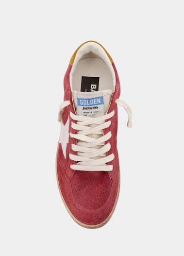 Zapatillas Golden Goose Ball Star Ante Rosado Mujer