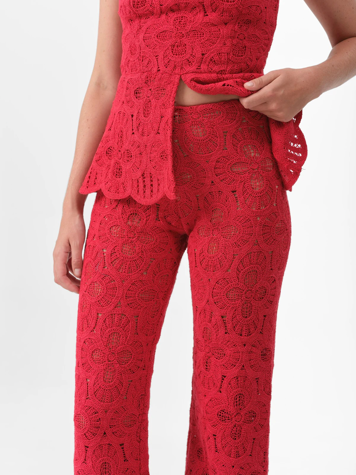 Pantalón Peony Scarlet