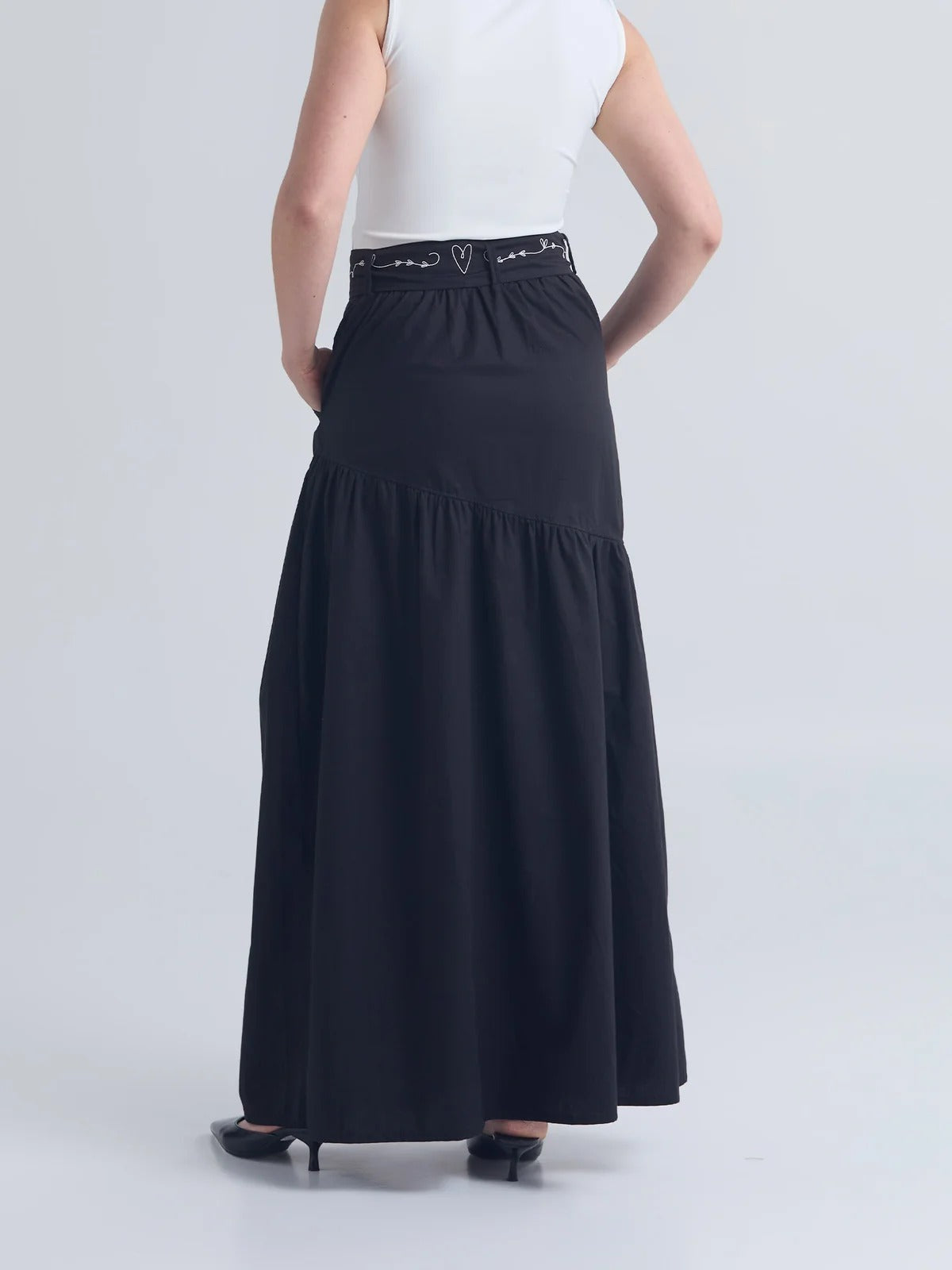 Maxi Falda En Cada Paso