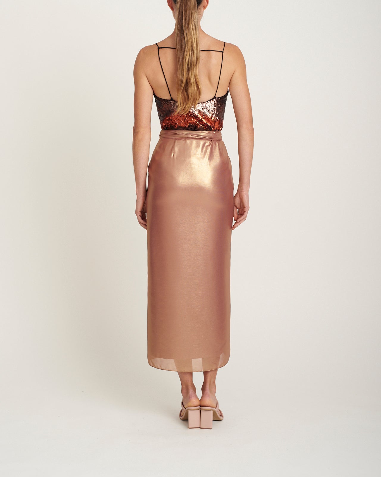 Midi Falda Malva Around