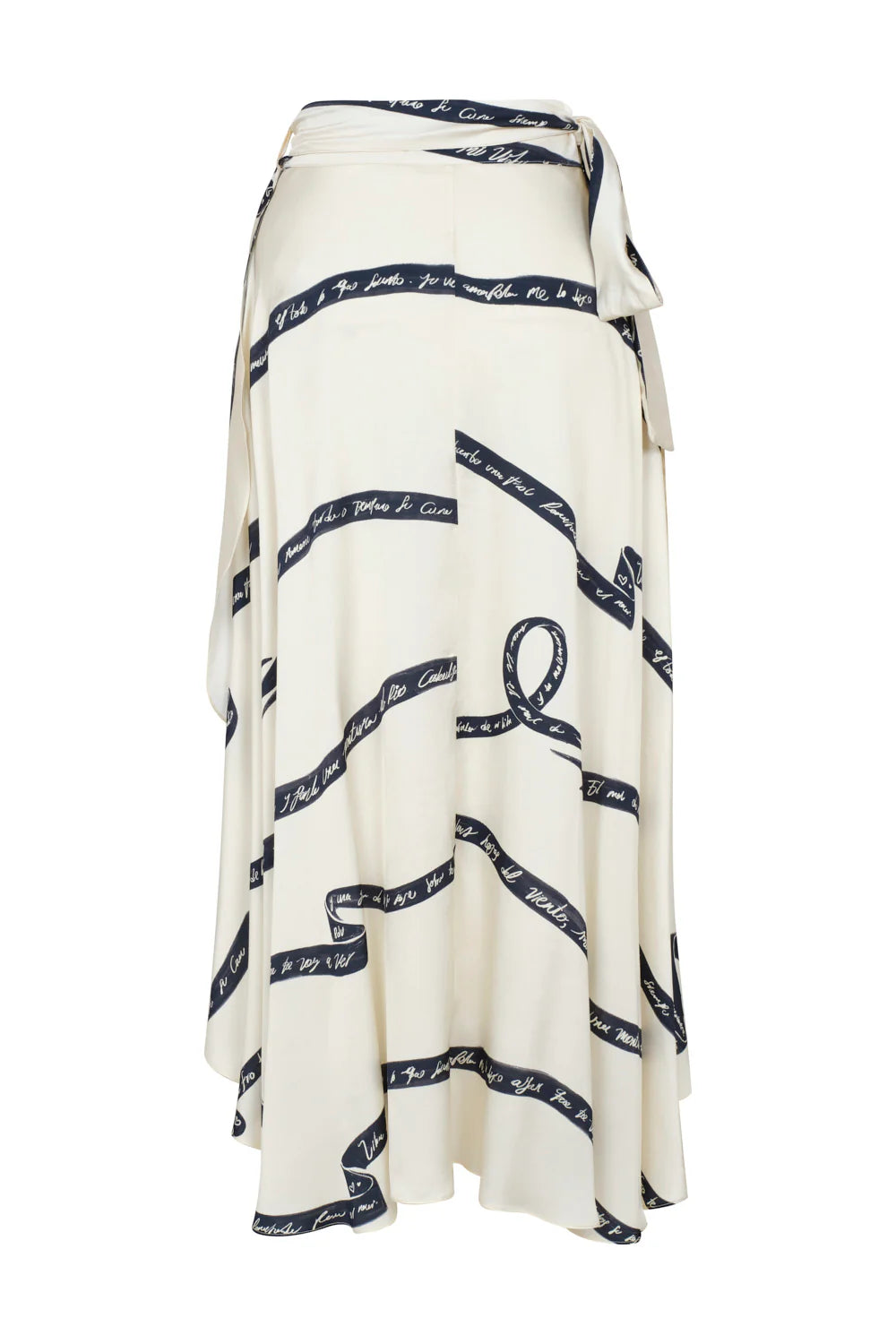 Falda Gala Ivory Navy