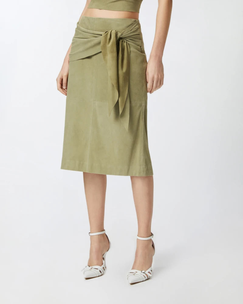 Midi Falda Nuvolari Gonna