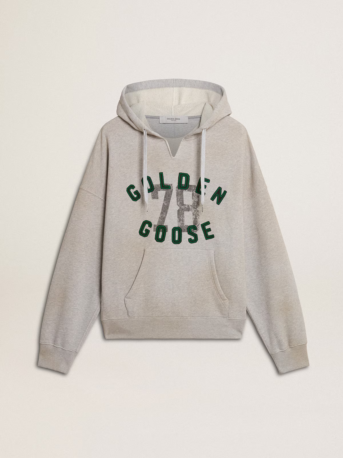 Sudadera Journey Cotton Fleece Vintage Print Embroid