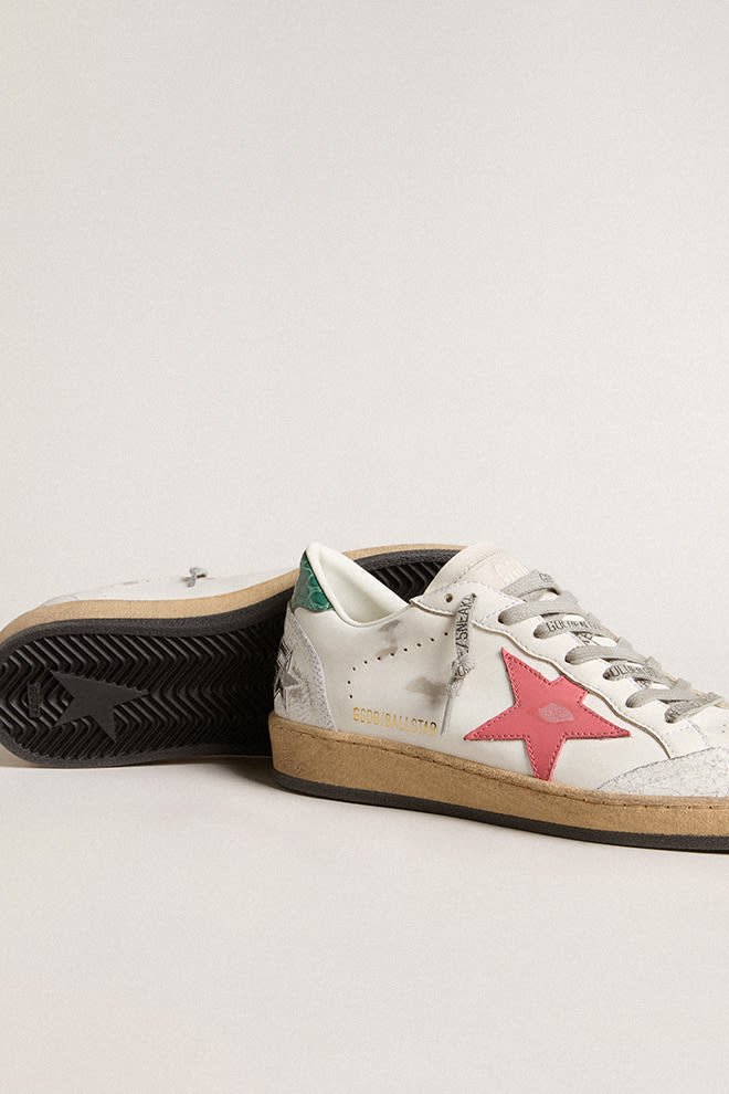 Zapatillas Golden Goose Ballstar Leath Star Crack Spr Coco Printed Mujer