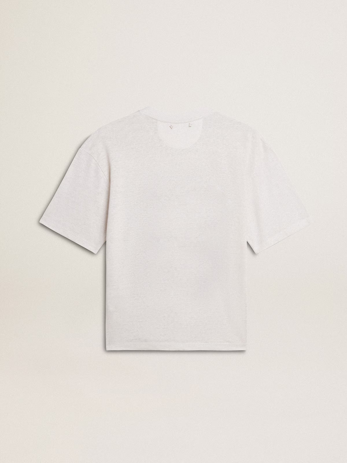 T-Shirt Journey Boxy Light Linen Jersey Printed Mujer