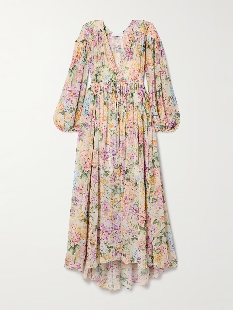 Maxi Vestido Halliday Gathered