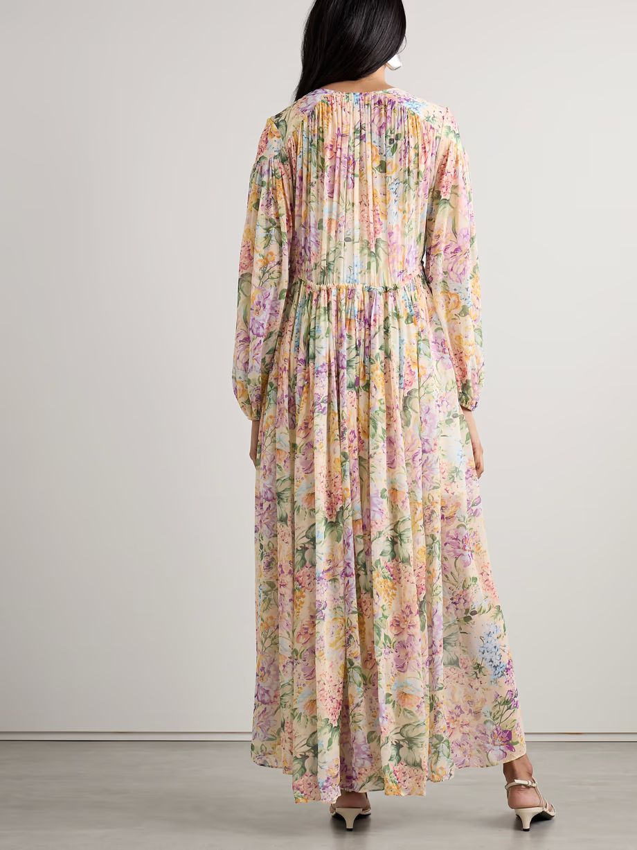 Maxi Vestido Halliday Gathered