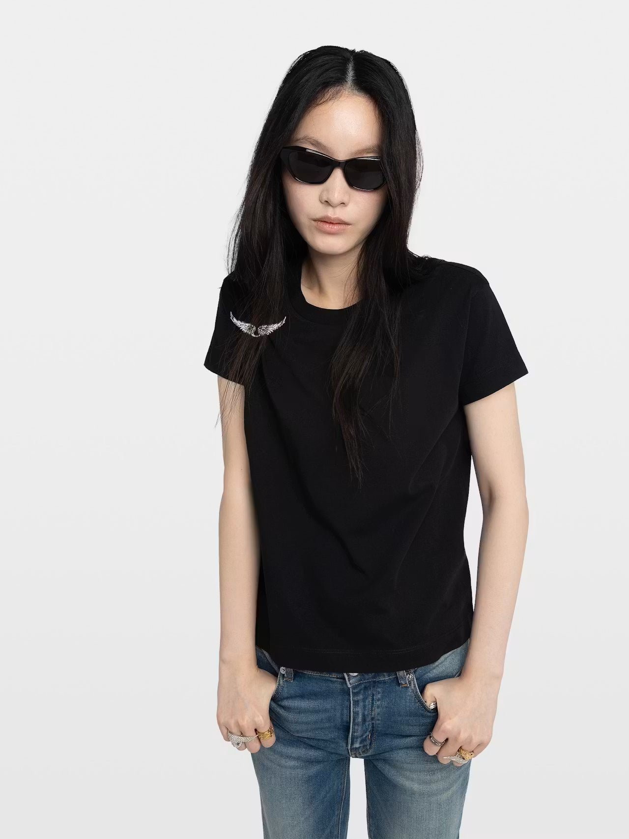 T-Shirt Suzan Hc Plisse Wings