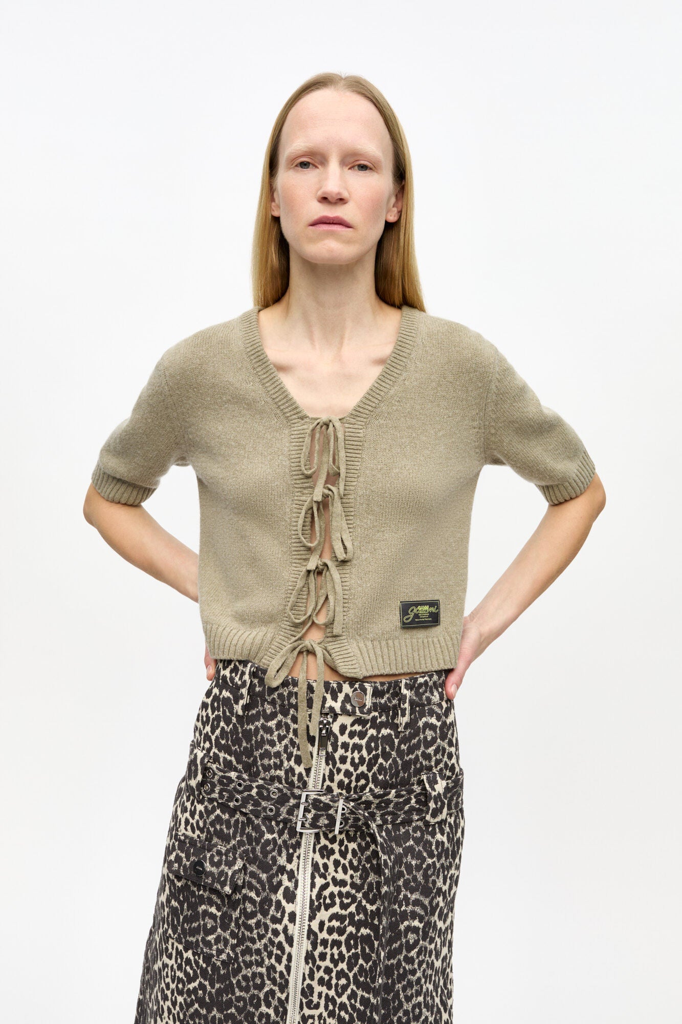 Cardigan Future Wool Mix Short Sleeve