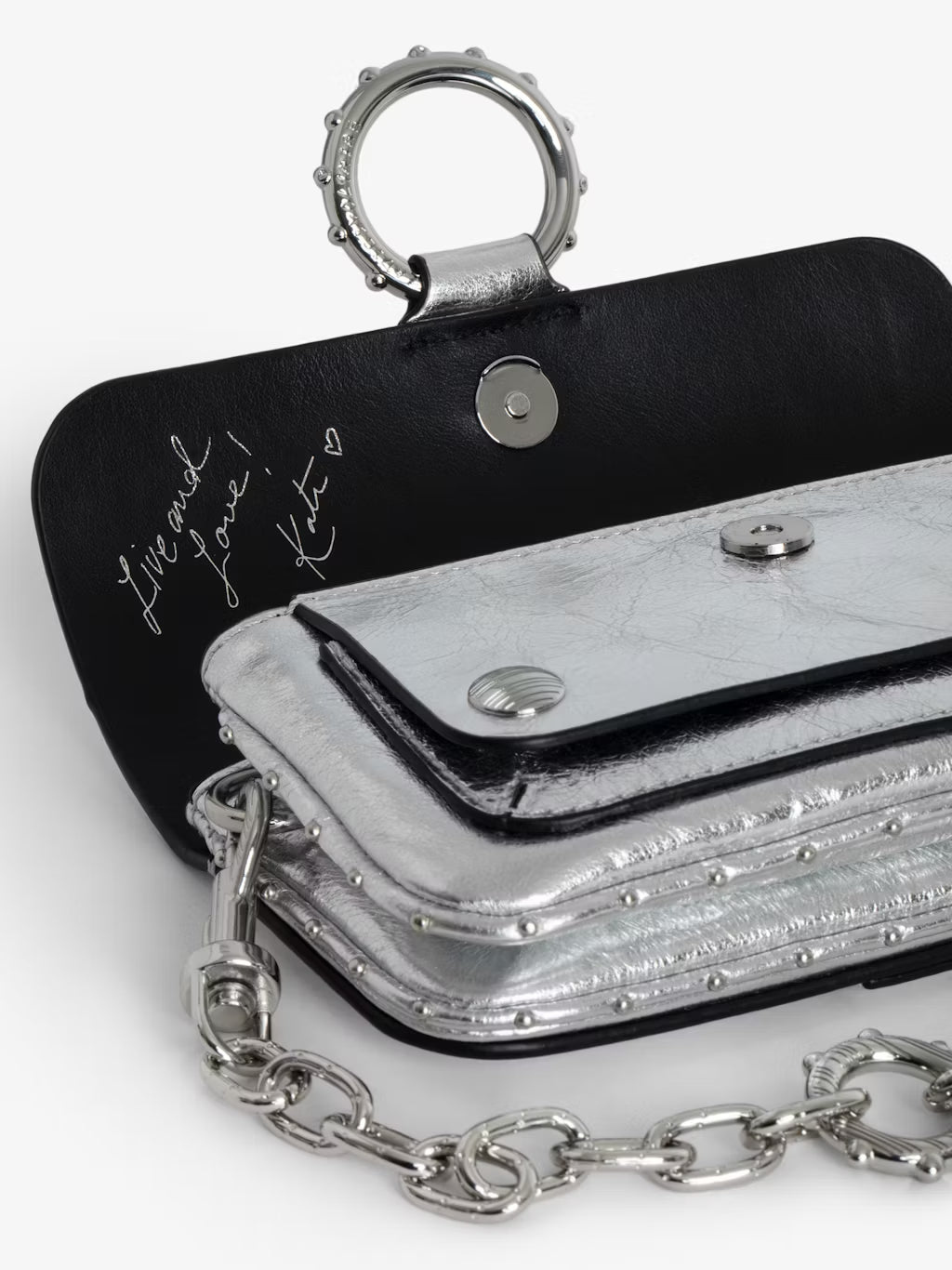 Bolso Kate Wallet Vintage Metal