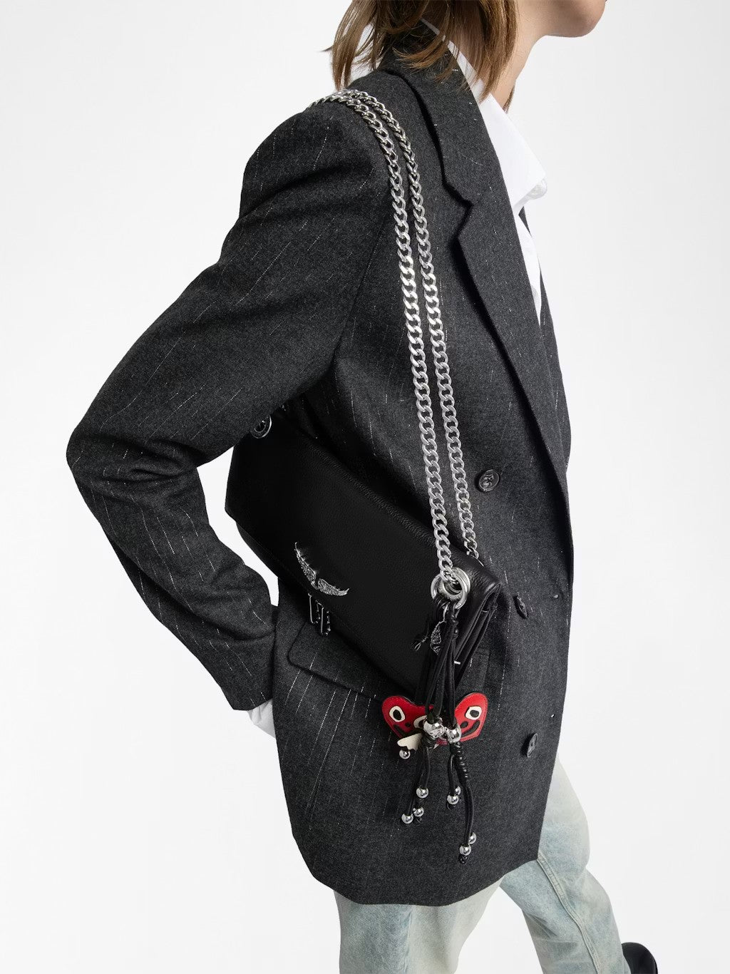 Bolso Rock Ii Grained Leather