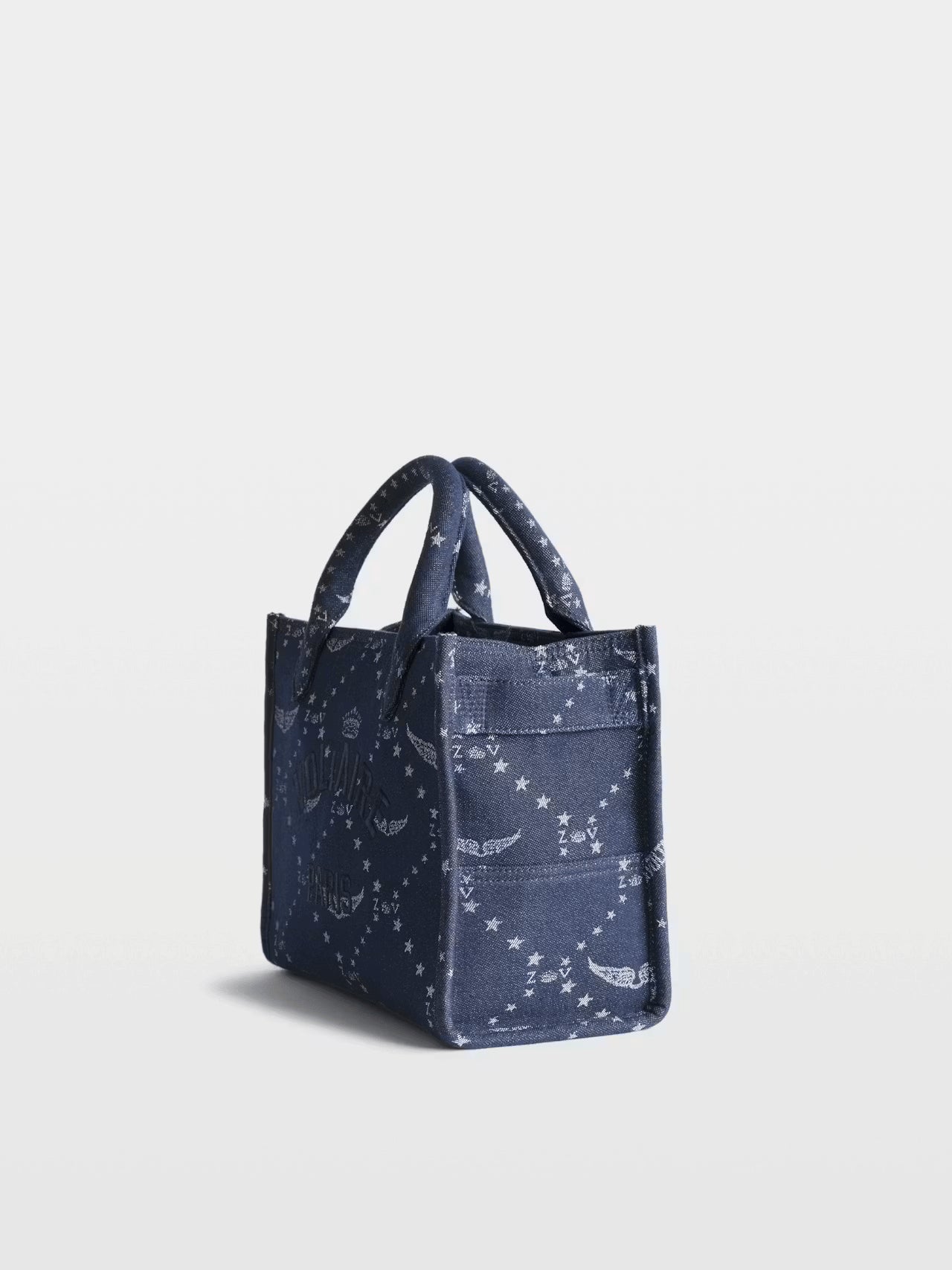 Bolso Angel Tote Xs Denim Monogram