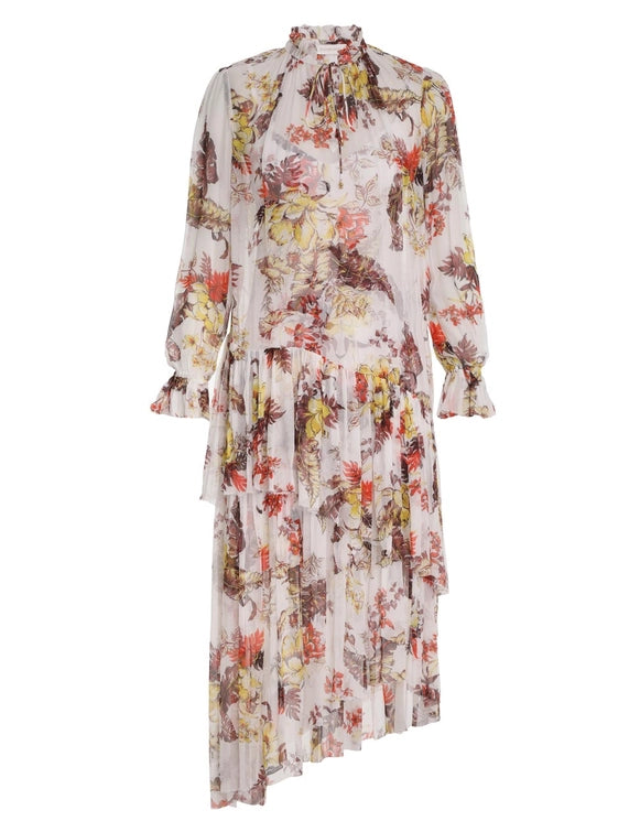 Midi Vestido Matchmaker Tiered